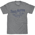 Ford Motor Company Detroit Michigan Big and Tall T-Shirt - Gray graphic tee Hoodie, Sweatshirt | PureTeeCo.com