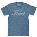 Ford Script Logo T-Shirt - Cabo Blue Hoodie, Sweatshirt | PureTeeCo.com