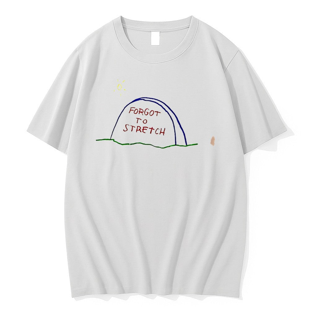 Forgot To Stretch Rip Paint Tee Tshirts Sweater Hoodie Jpg