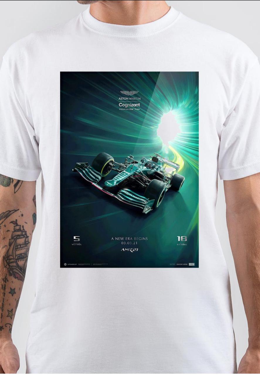 Formula 1 Aston Martin T-Shirt Hoodie, Sweatshirt | PureTeeCo.com