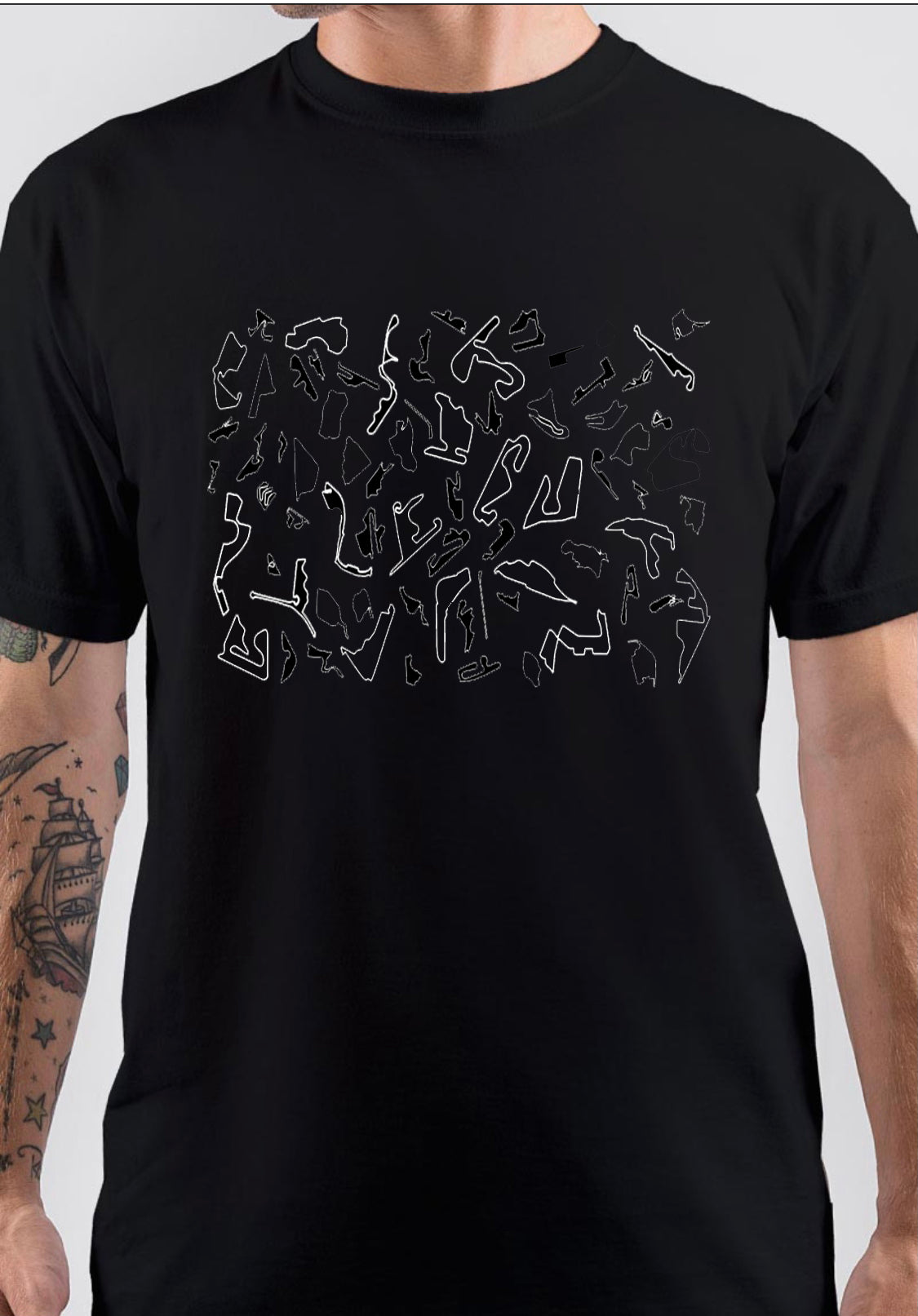 Formula 1 Black T-Shirt Hoodie, Sweatshirt | PureTeeCo.com