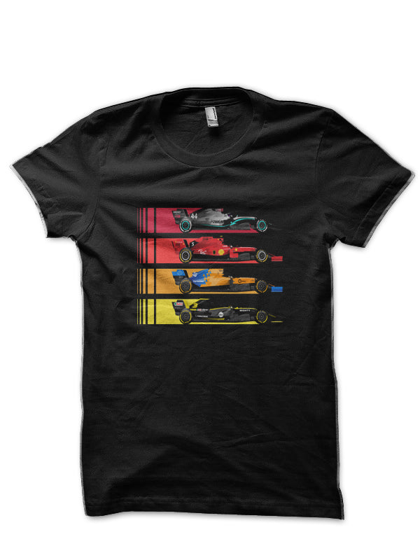 Formula 1 Black T-Shirt Style006 Hoodie, Sweatshirt | PureTeeCo.com