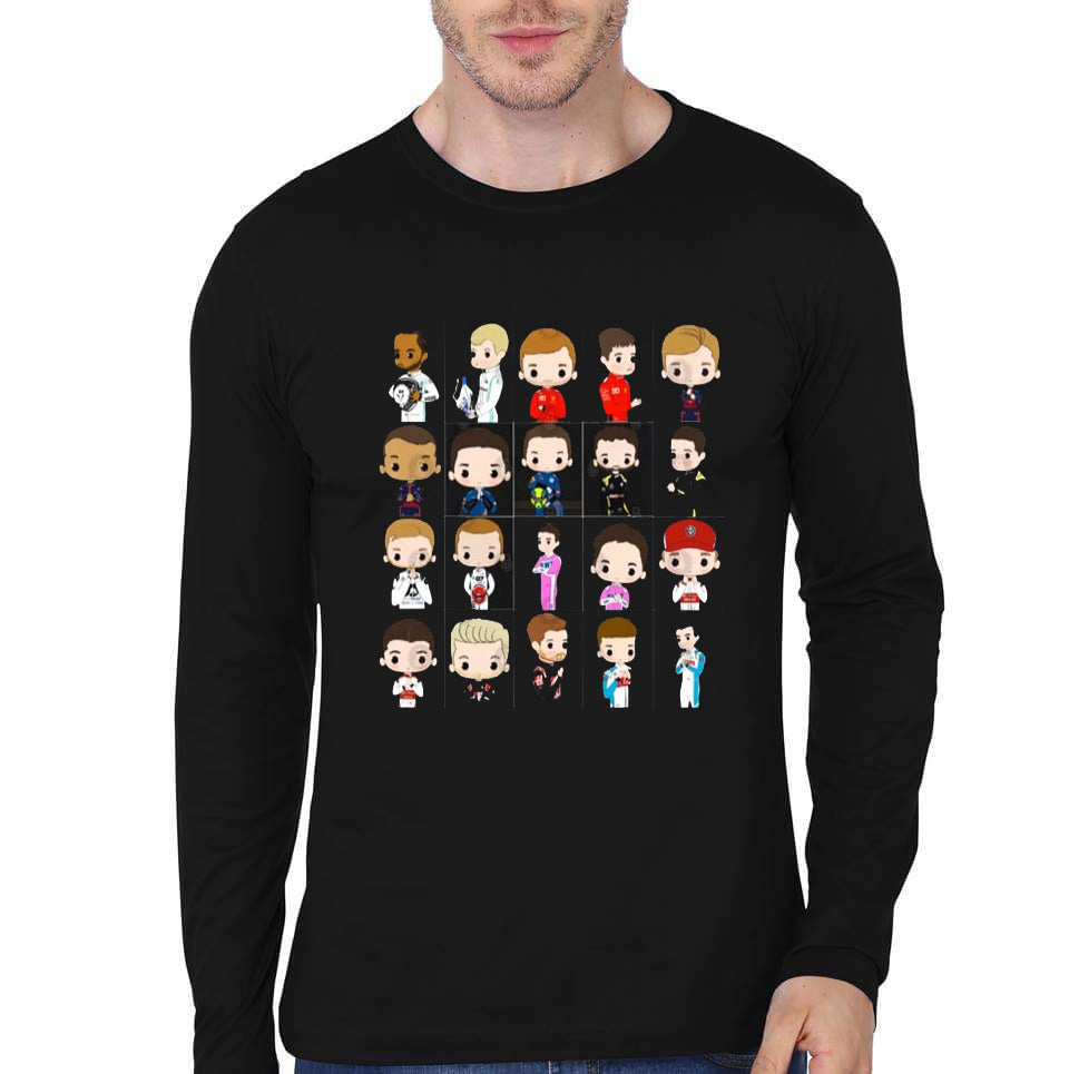 Formula 1 Full Sleeve T-Shirt Style001 Hoodie, Sweatshirt | PureTeeCo.com