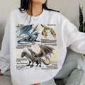 Fourth Wing Dragon Sweatshirt, Tairn Andarna Sgaeyl Dragon Shirt, Dragon Rider Hoodie, Basgiath War College, Bookish Gift...
