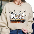 Fourth Wing Onyx Storm Ghost Shirt, Fourth Wing Spooky Ghost Shirt, Bookish Ghost, Fourth Wing Halloween Hoodie, Sweatshirt