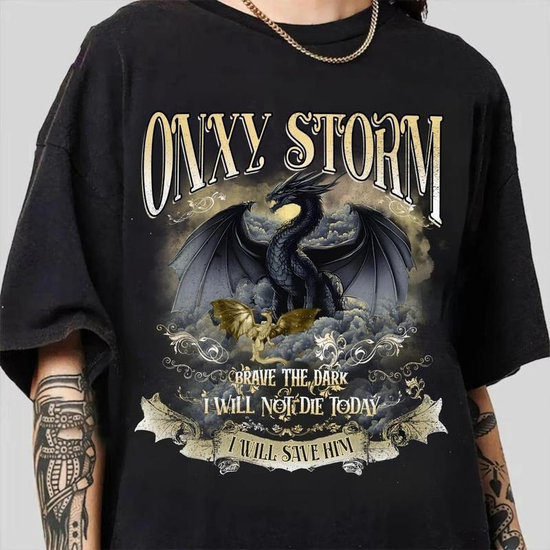Fourth Wing Series Shirt, Onyx Storm Hoodie, Classic Fashion, Timeless Design for All, Vintage Fashion, Classic Styles...