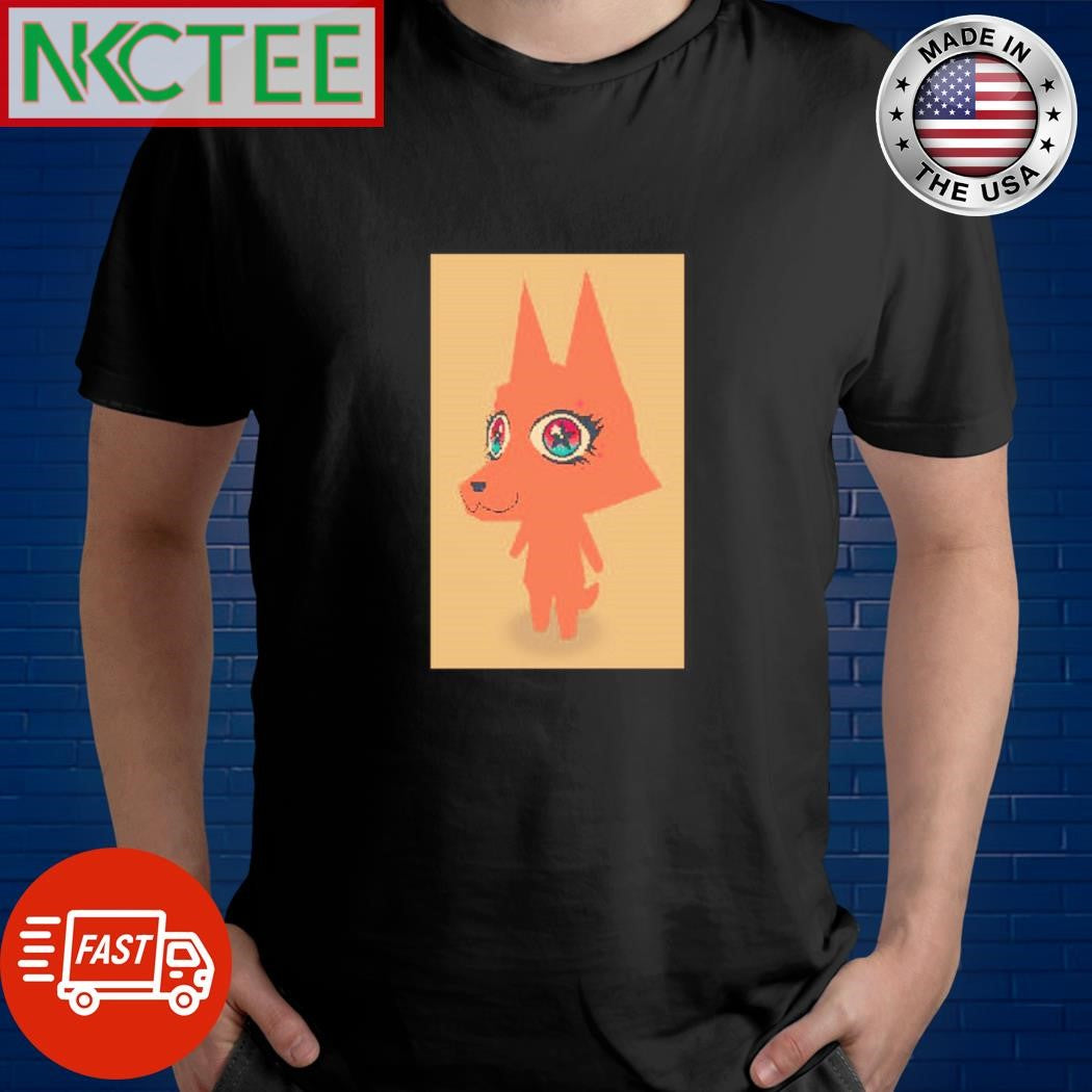 Fox star eye paint shirt