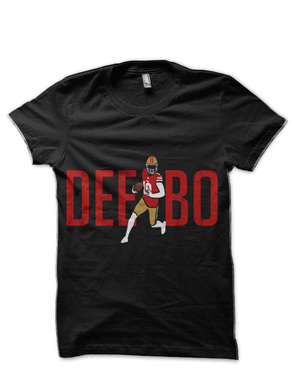 Francisco Football DEEBO 19, San Black T-Shirt Hoodie, Sweatshirt | PureTeeCo.com