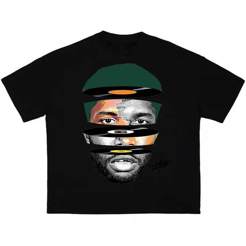 Frank Green Big Face Graphic Rap Tee Shirt