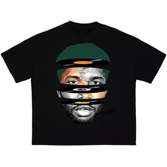 Frank Green Big Face Graphic Rap Tee Shirt