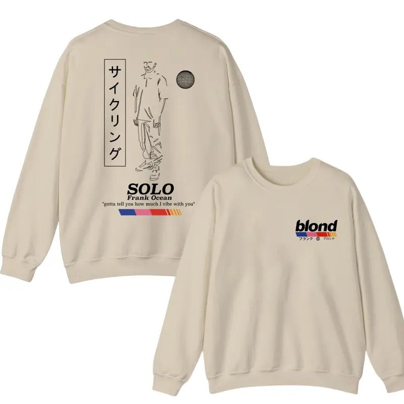 Frank Ocean BLOND SOLO Hoodie T-Shirt, Sweatshirt, Trends Exclusive For Men | PureTeeCo.com