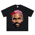 Frank PINK Kitty Big Face Graphic Rap Tee Hoodie, Sweatshirt | PureTeeCo.com