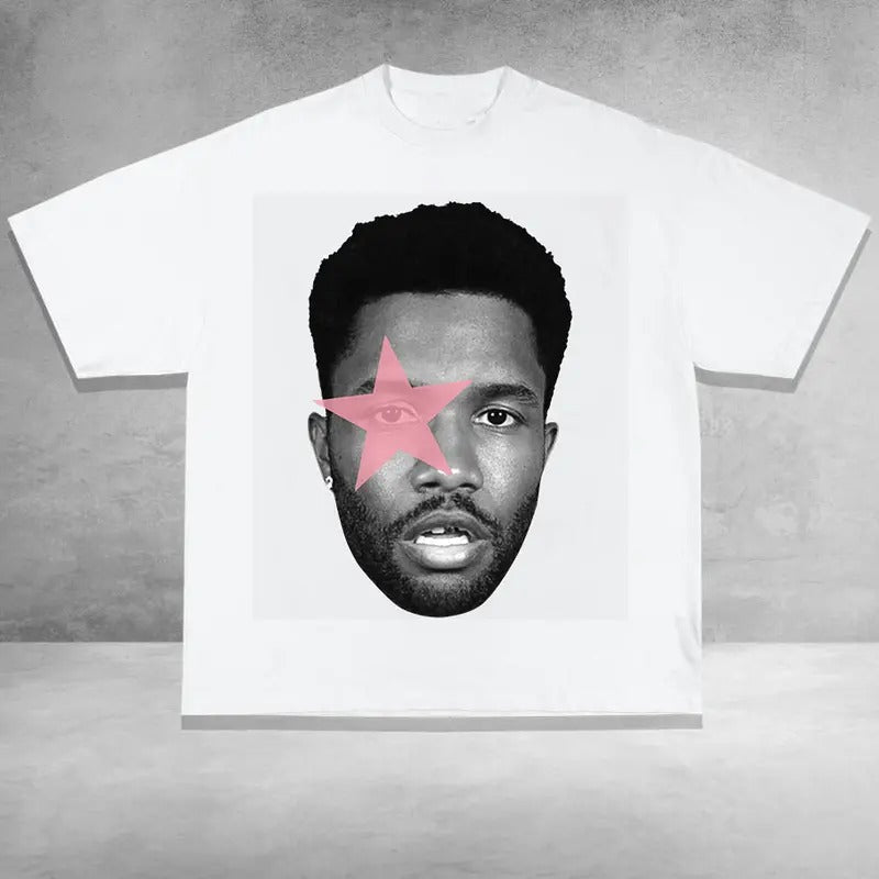 Frank Pink Star Rap Graphic Tee Shirt Hoodie, Sweatshirt | PureTeeCo.com