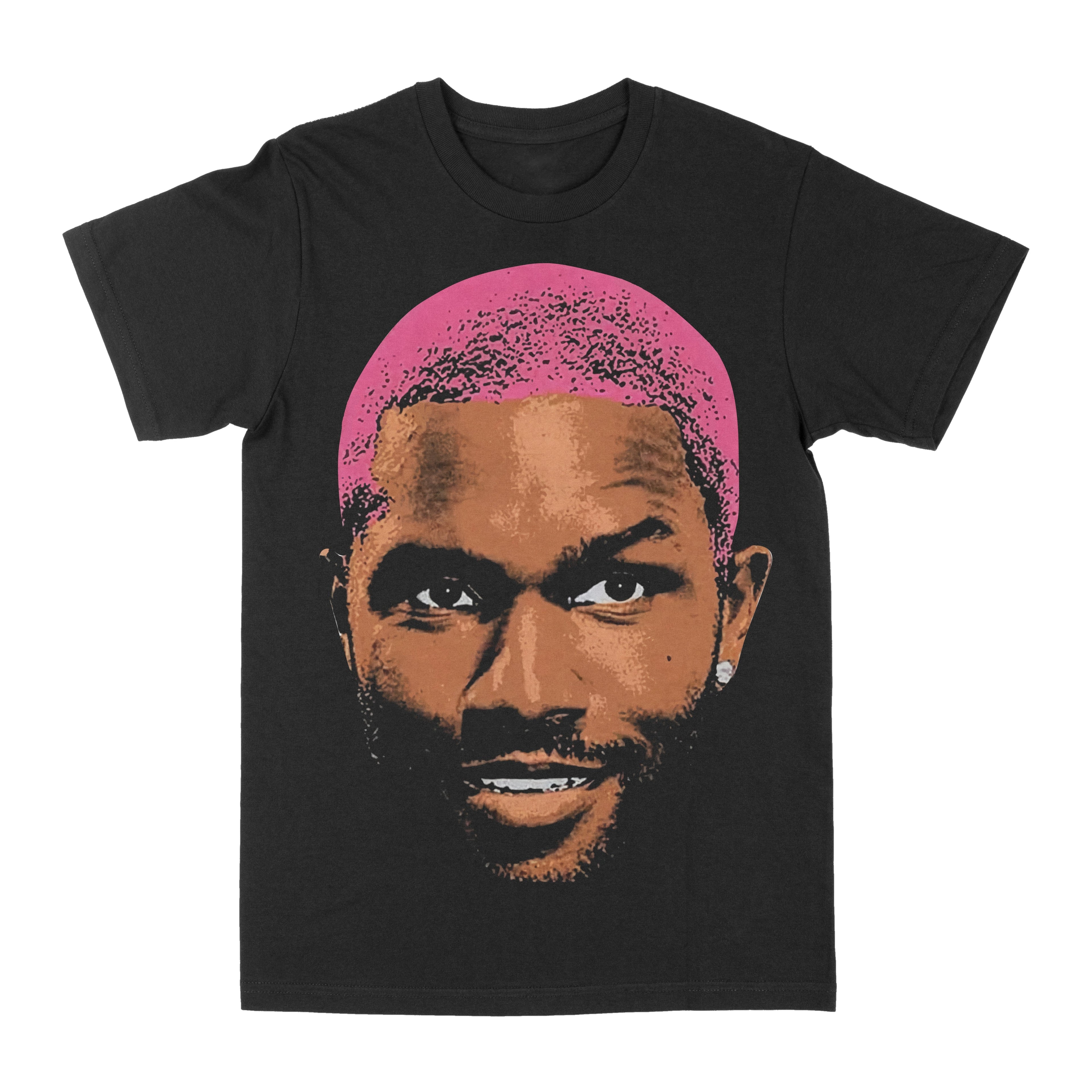 Frank Ocean "Big Face Pink Hair" Graphic Tee Hoodie, Sweatshirt | PureTeeCo.com (Image 1)