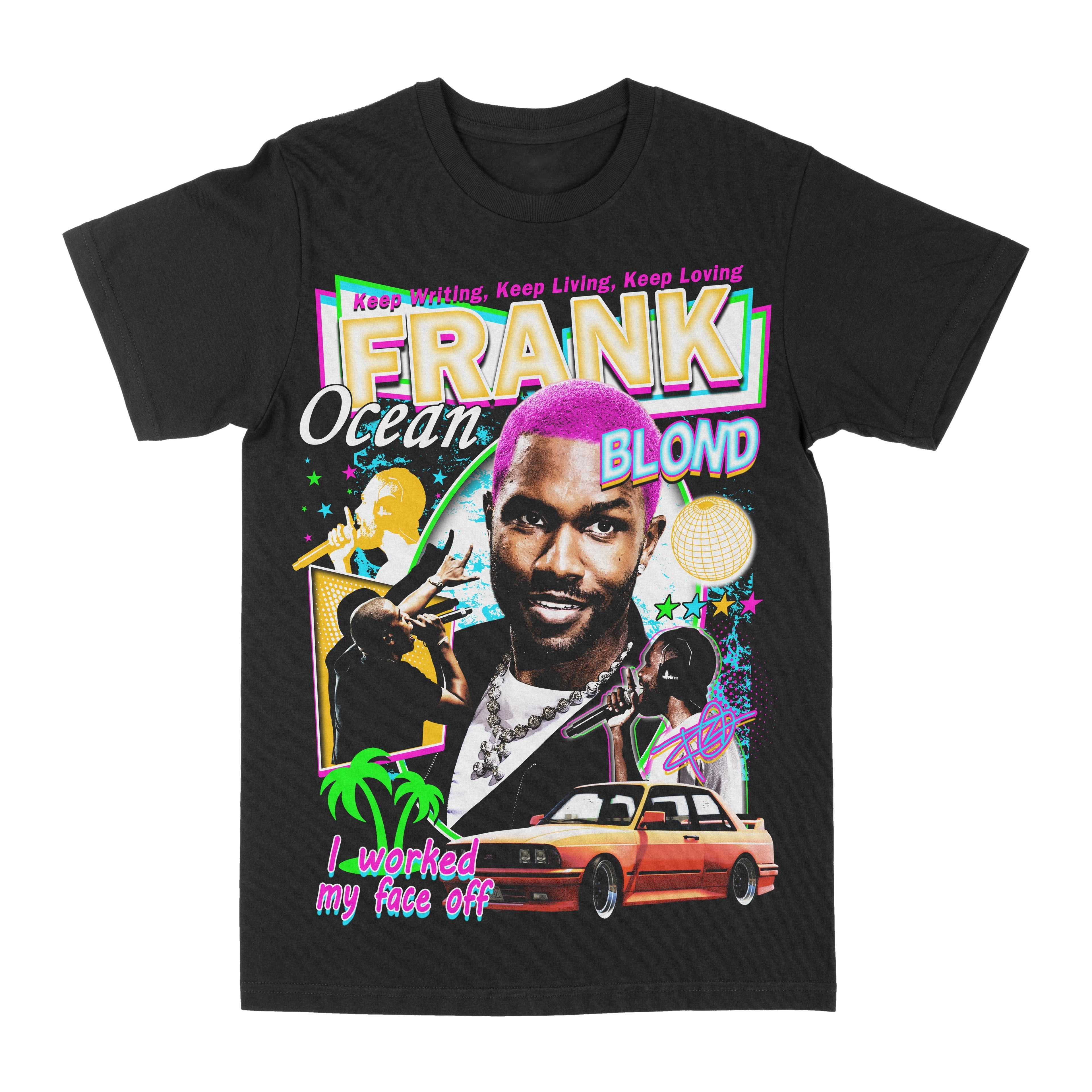 Frank Ocean "Face Off" Graphic Tee Hoodie, Sweatshirt | PureTeeCo.com (Image 1)