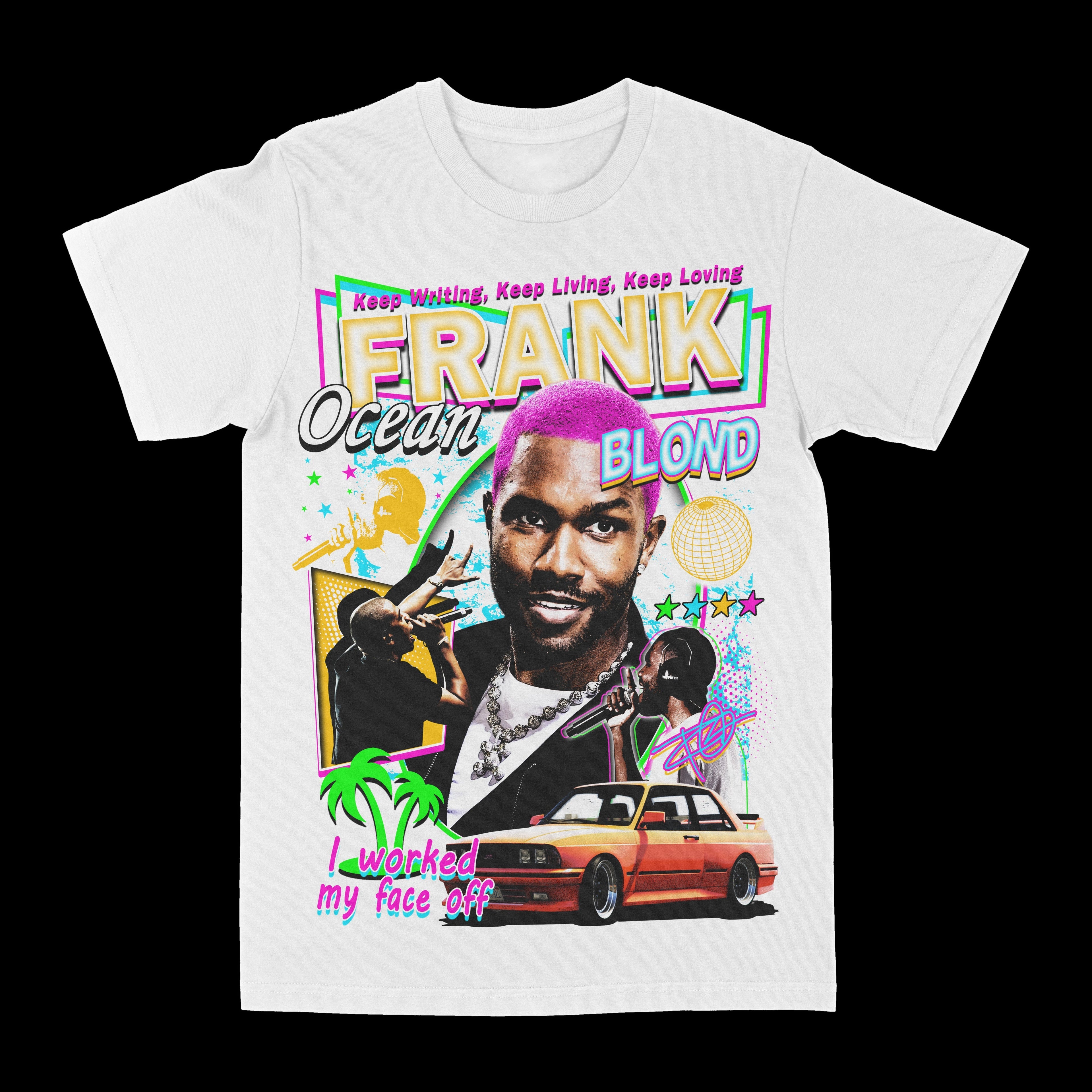 Frank Ocean "Face Off" Graphic Tee Hoodie, Sweatshirt | PureTeeCo.com (Image 2)
