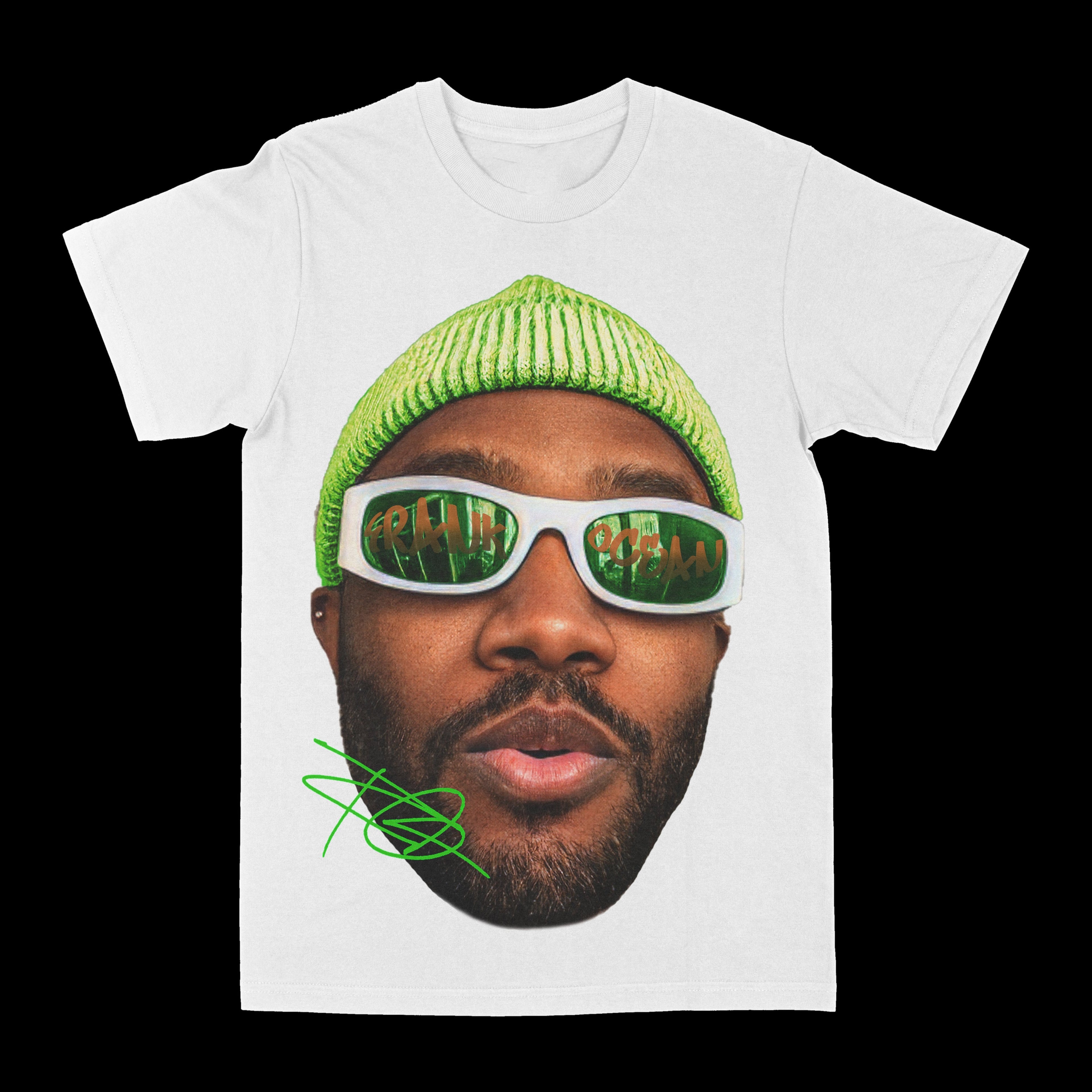Frank Ocean "Big Face Beanie" Graphic Tee Hoodie, Sweatshirt | PureTeeCo.com (Image 2)