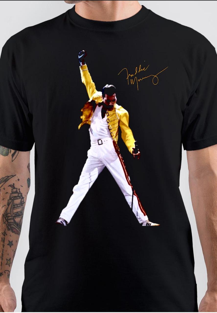 Freddie Mercury T-Shirt Hoodie, Sweatshirt | PureTeeCo.com