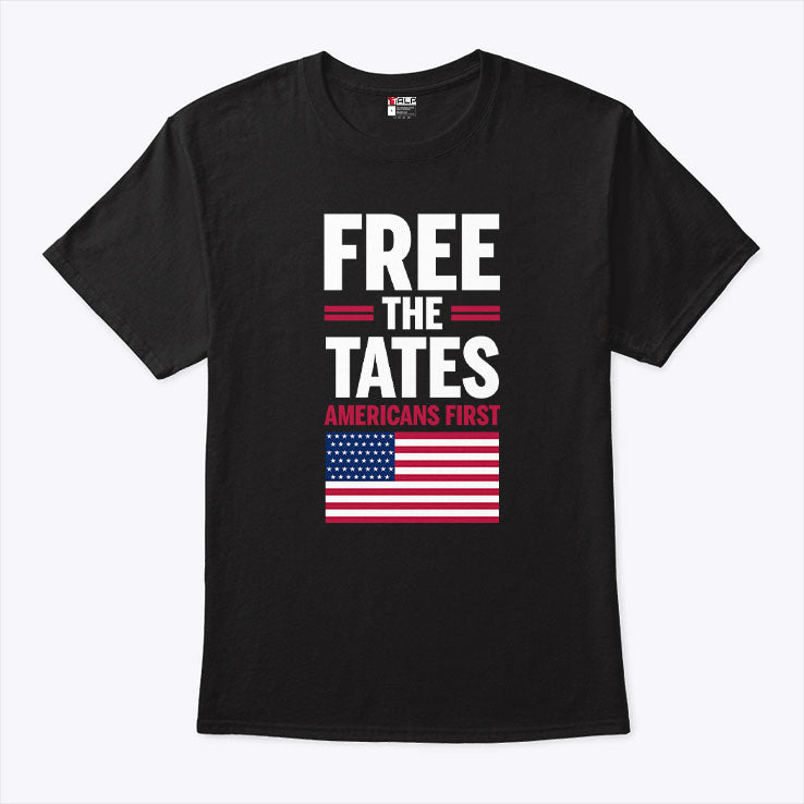Free The Tates Americans First T Shirt