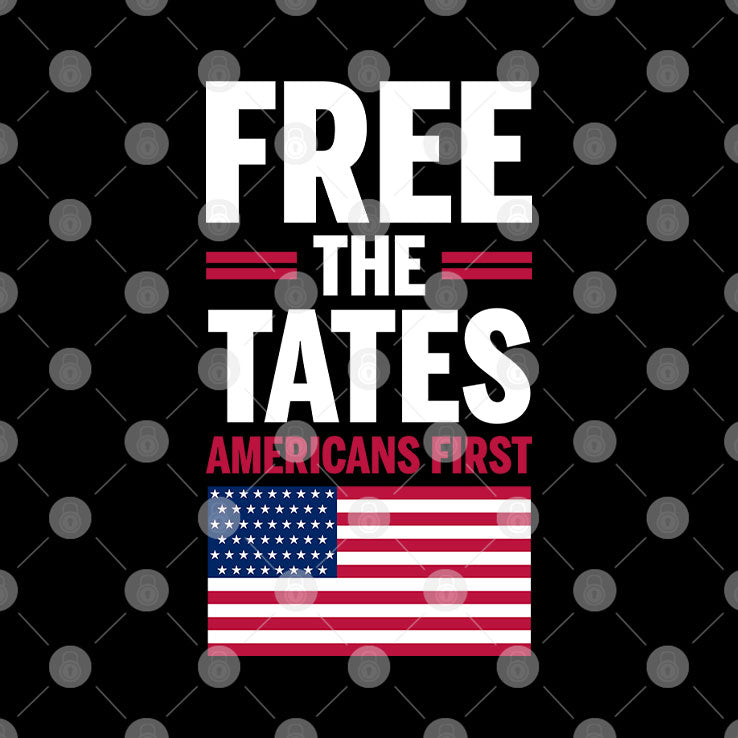Free The Tates Americans First T Shirt
