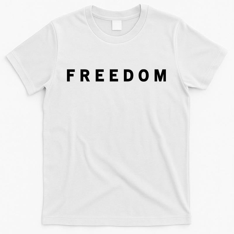 Freedom Charlie Kirk Patriotic Faith Political Awareness USA Christian Faith T-Shirt Hoodie, Sweatshirt | PureTeeCo.com