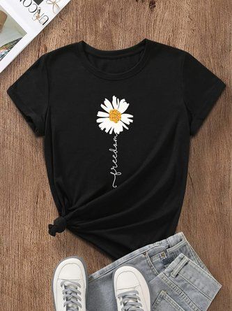 Freedom Flower T-Shirt fashion clothes thd Hoodie, Sweatshirt | PureTeeCo.com