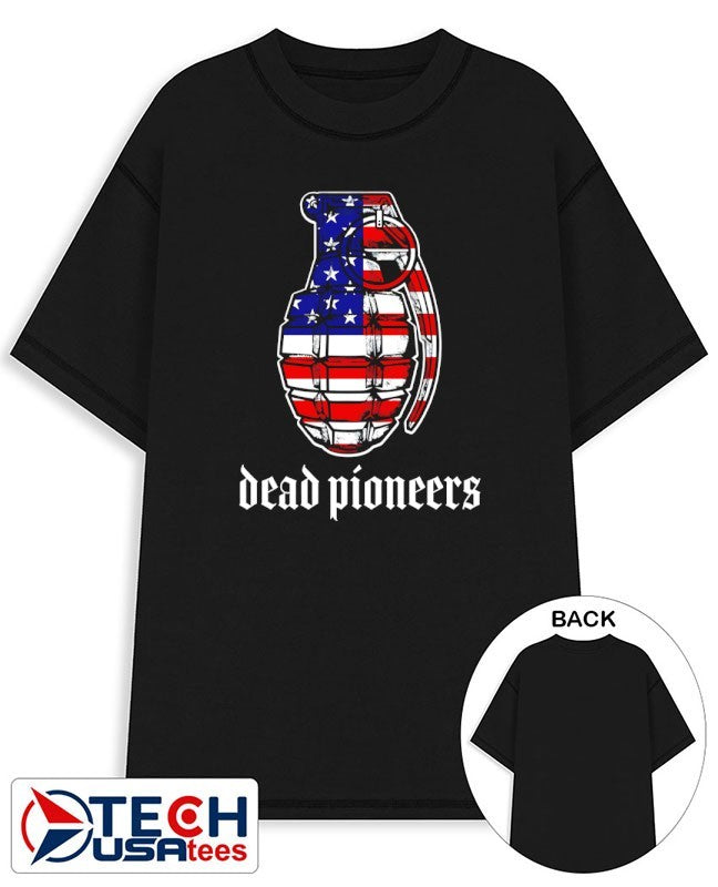 Freedom means something USA flag grenade shirt