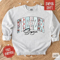 Freezin' Season Sweatshirt, Cute Winter Crewneck, Trendy Winter Women's Sweater T-Shirts, Hoodie | PureTeeCo.com