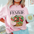 Friendly Neighborhood Femme T Shirt Hoodie Sweater Fruity Shirt Subtle Lesbian Shirt Femme Lesbian Lesbian Pride Tee...