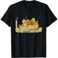 Frog Toad Fishing Vintage Classic Book Frog T-Shirt Made in USA Hoodie, Sweatshirt | PureTeeCo.com