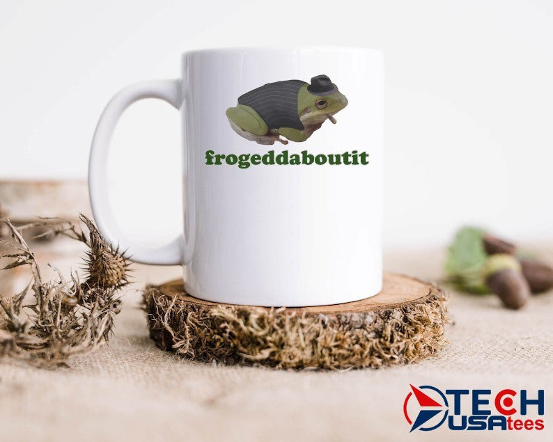 Frogeddaboutit frog smoking shirt