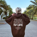 From Death To Life Bible Verse Hoodie Christian Hoodies Christian Mens Christian Streetwear Jesus Hoodie Christian...