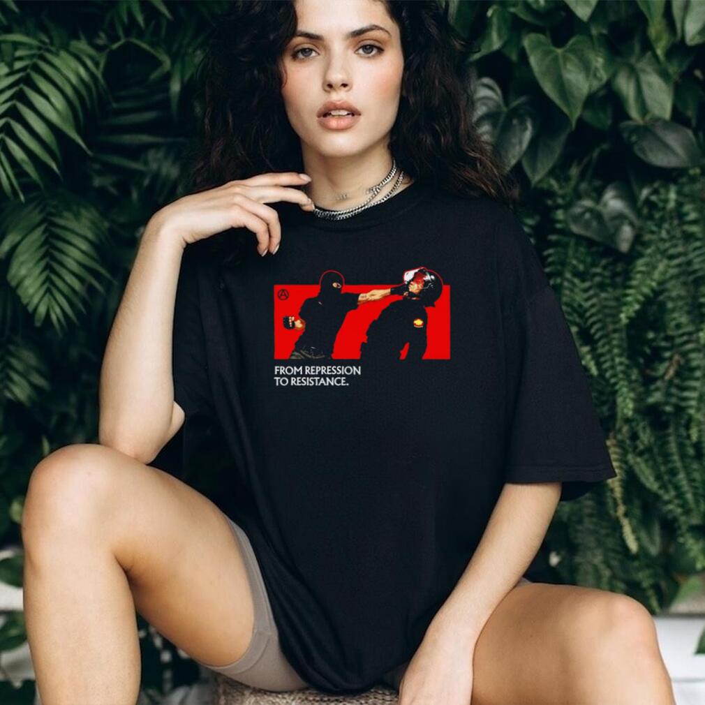 From Repression to Resistance 1312 Anarchist shirt