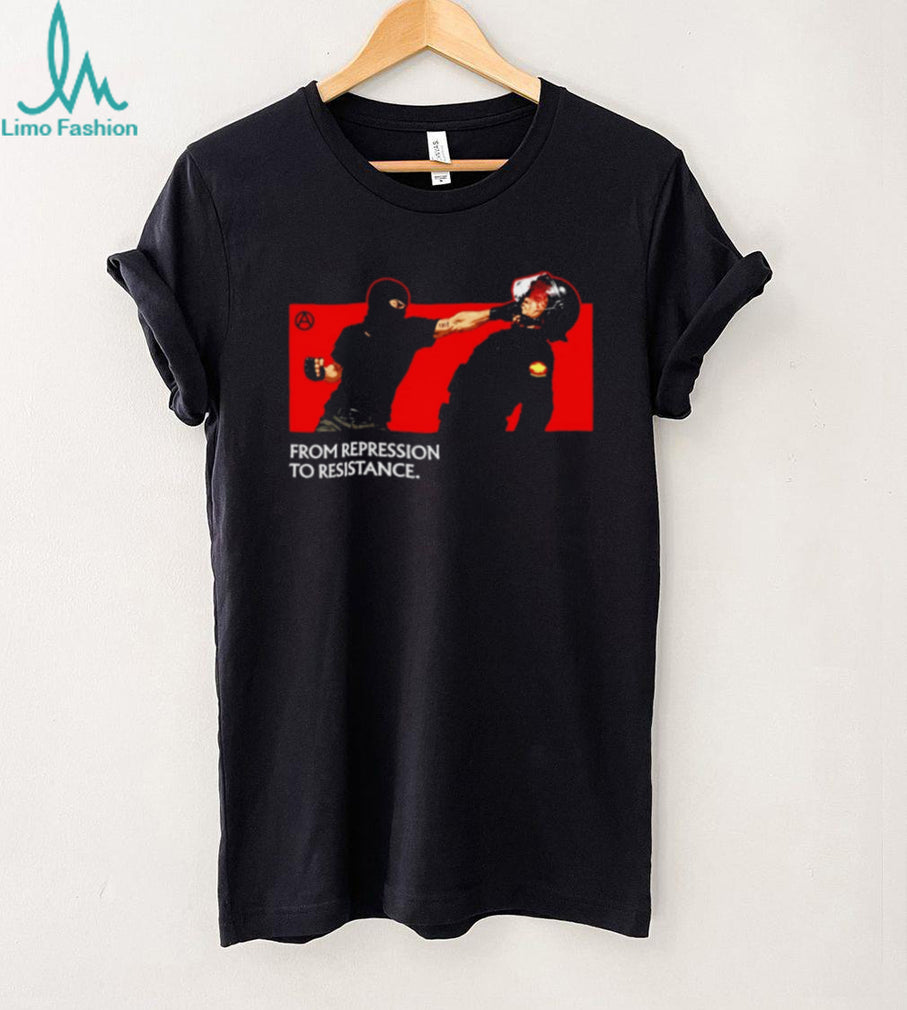 From Repression to Resistance 1312 Anarchist shirt