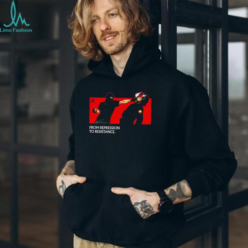 From Repression to Resistance 1312 Anarchist shirt