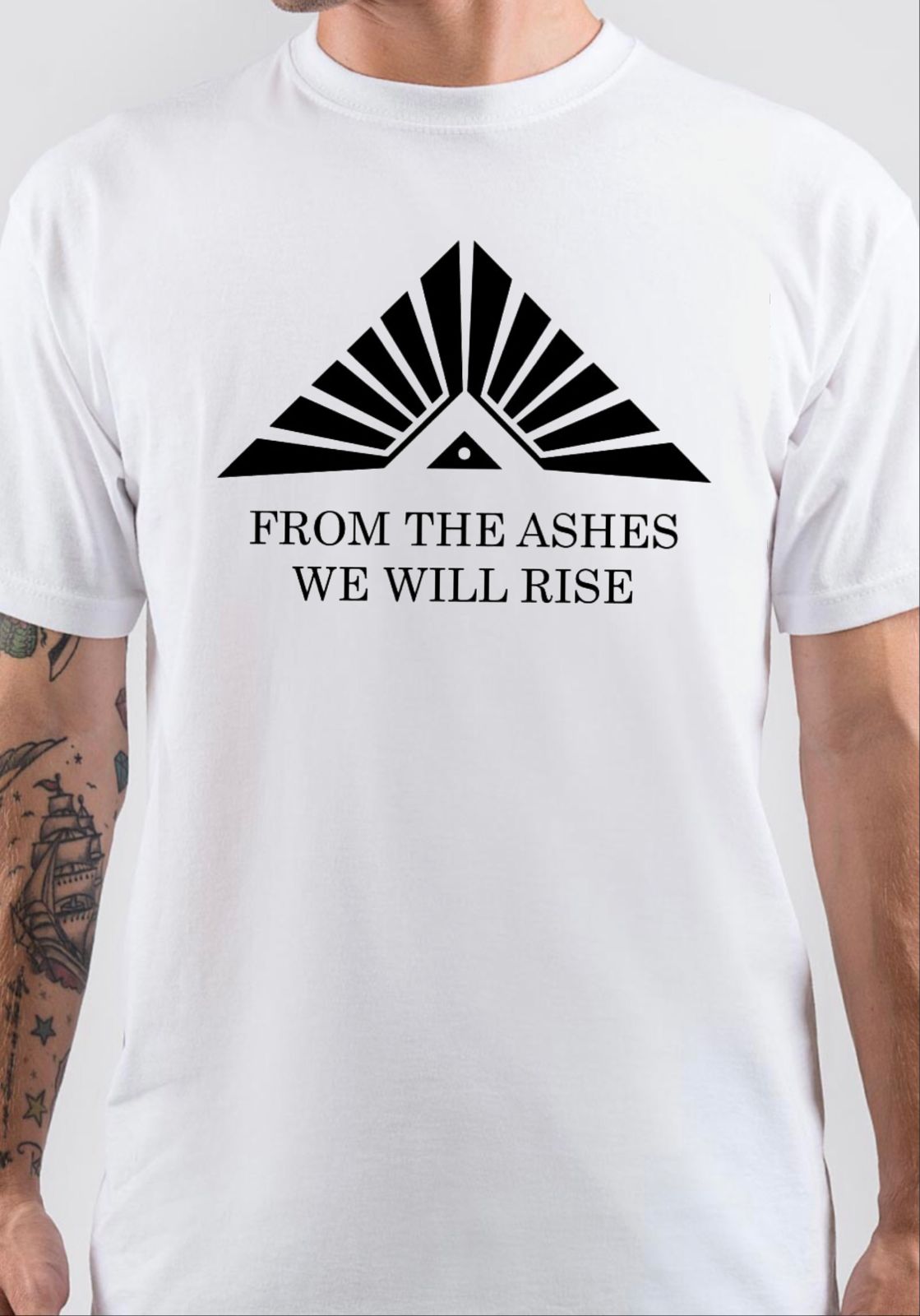 From The Ashes We Will Rise T-Shirt Hoodie, Sweatshirt | PureTeeCo.com