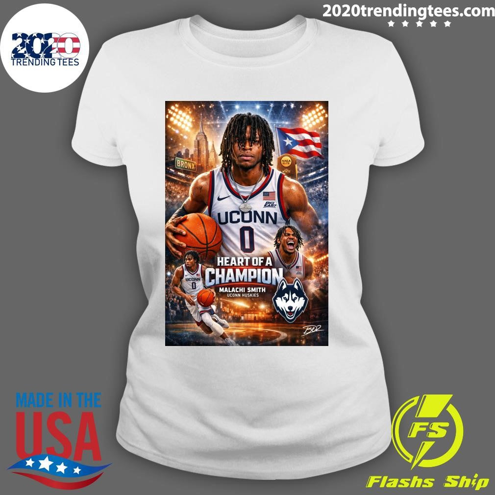 From the Bronx to Championship Glory Malachi Smith Delivers on the Biggest Stage Shirt