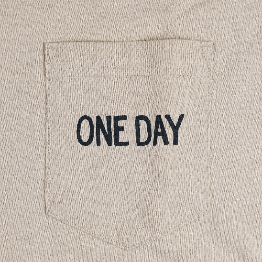 One Day Sand Pocket T-Shirt Hoodie, Sweatshirt | PureTeeCo.com (Image 3)
