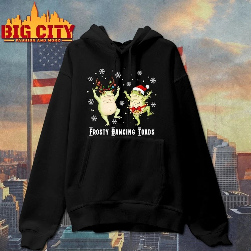 Frosty Dancing Toads christmas shirt