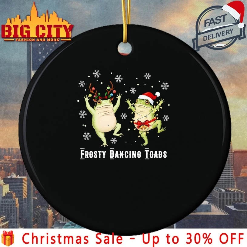 Frosty Dancing Toads christmas shirt