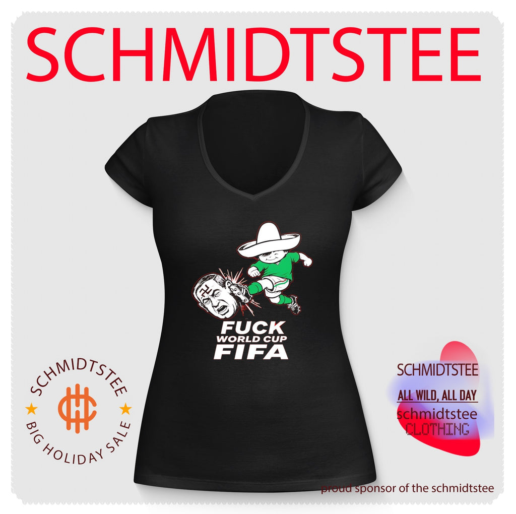 Fuck World Cup FIFA illustration shirt