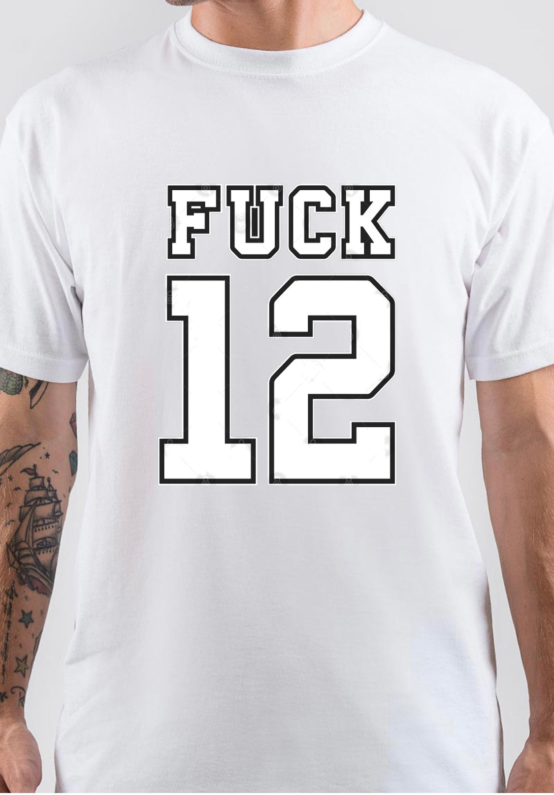 Fuck tha Police White T-Shirt Style004 Hoodie, Sweatshirt | PureTeeCo.com