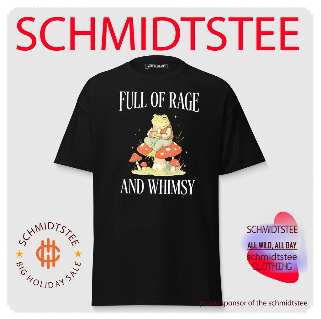 Full of rage and whimsy frog shirt