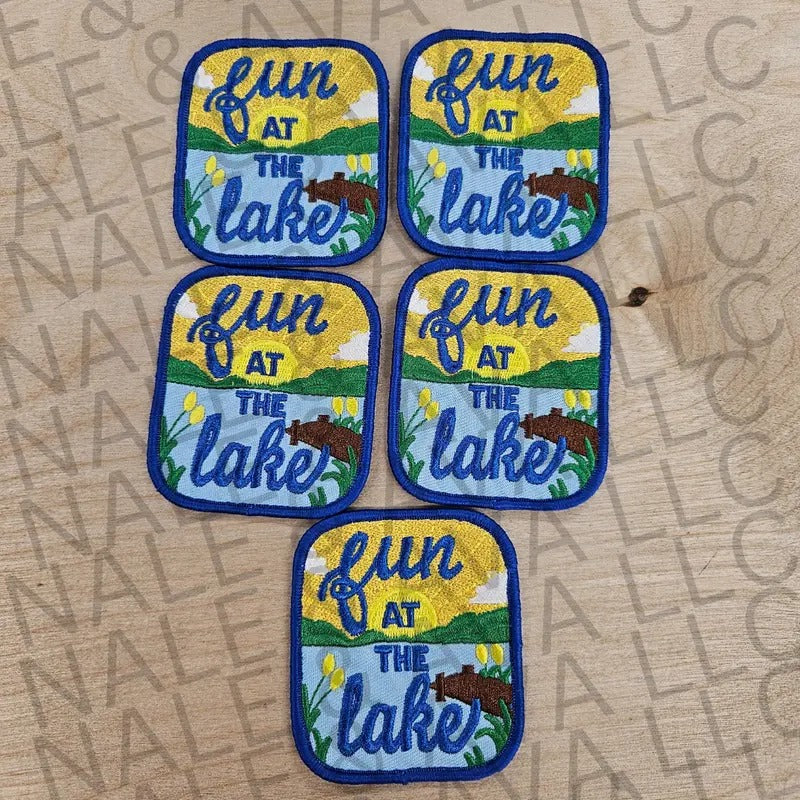 Fun At The Lake Hat Patch (1 Patch)