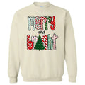 Fun Pattern Merry & Bright Sweatshirt 'NLB T-Shirts, Hoodie | PureTeeCo.com