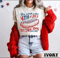 Funny 4th July Shirt, You Look Like The July 4th Shirt, Funny Fourth Of July Hot Dog T-shirt Hoodie, Sweatshirt