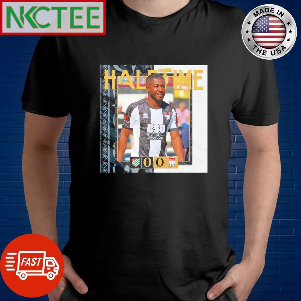 Funny Bath City FC half time shirt