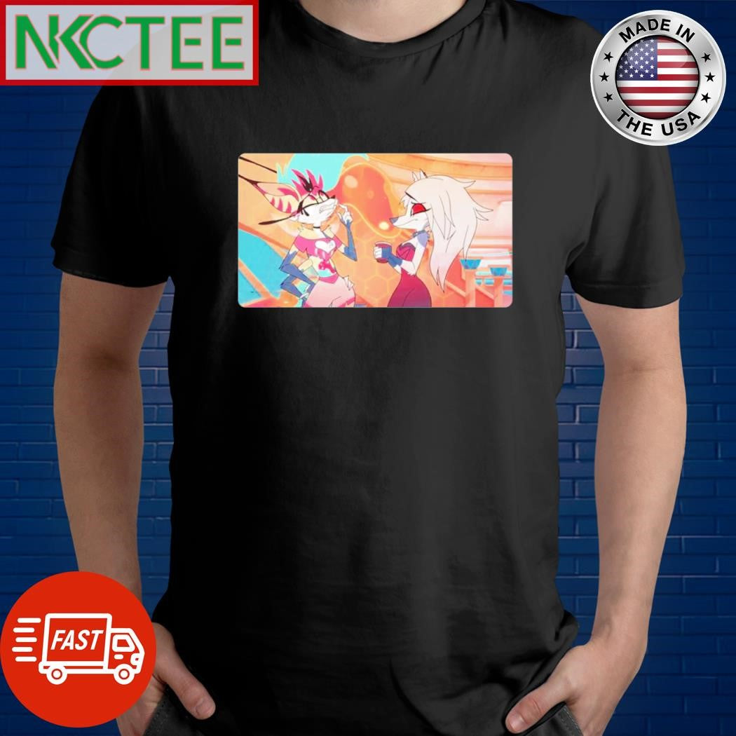 Funny Beelzebub and Loona Helluva Boss talk shirt