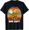 Funny Best Friend Shirts, Gift For Best Friend, Bee Capy Funny Capybara Meme for Friends and Family T-Shirt Menswear Top...