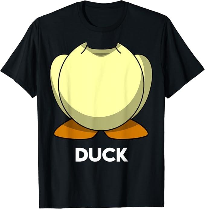 Funny Best Friend Shirts, Gift For Best Friend, Duck Halloween Couple Friend Group Costume T-Shirt Menswear Top Casual Classic